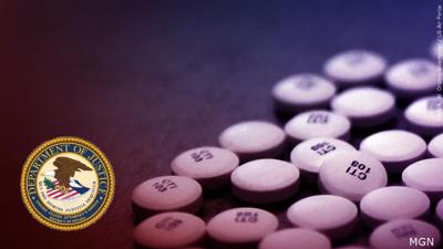 Pills with DOJ seal