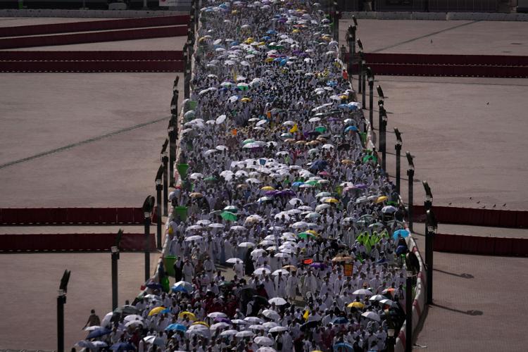 Photos of the annual Hajj pilgrimage to Mecca