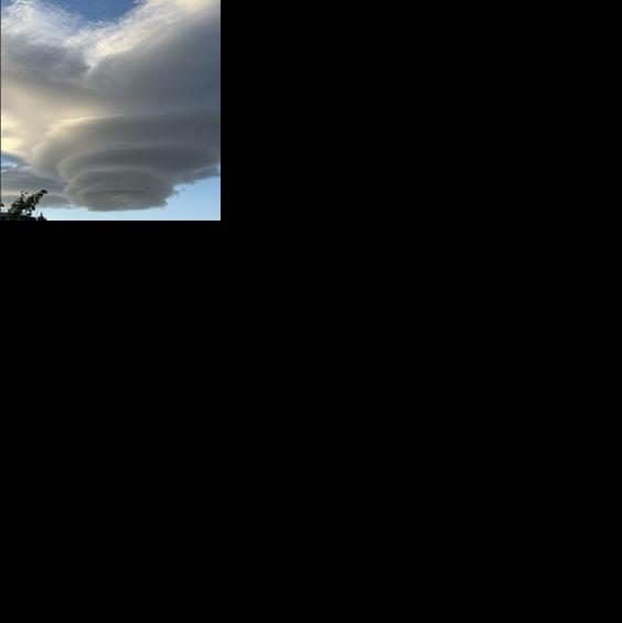 Perfect setup for Sierra Wave Clouds