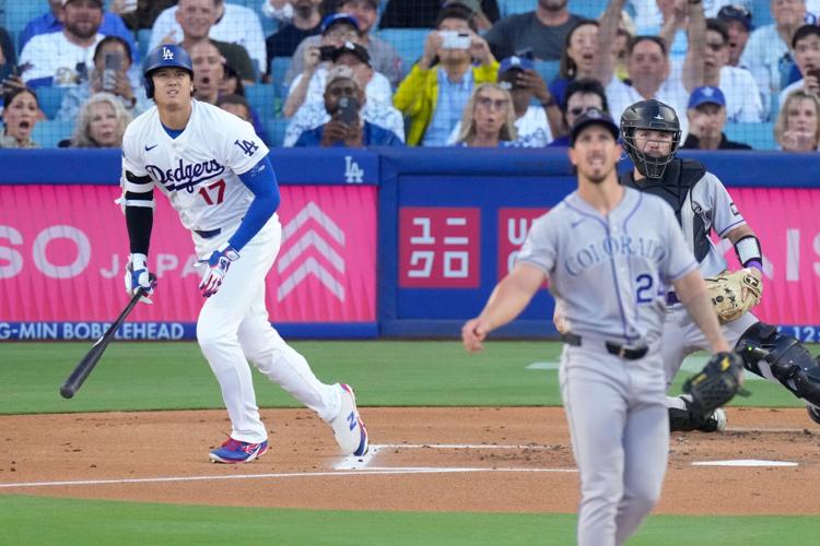 Rockies Dodgers Baseball