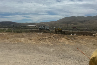 Osino fire in Elko County