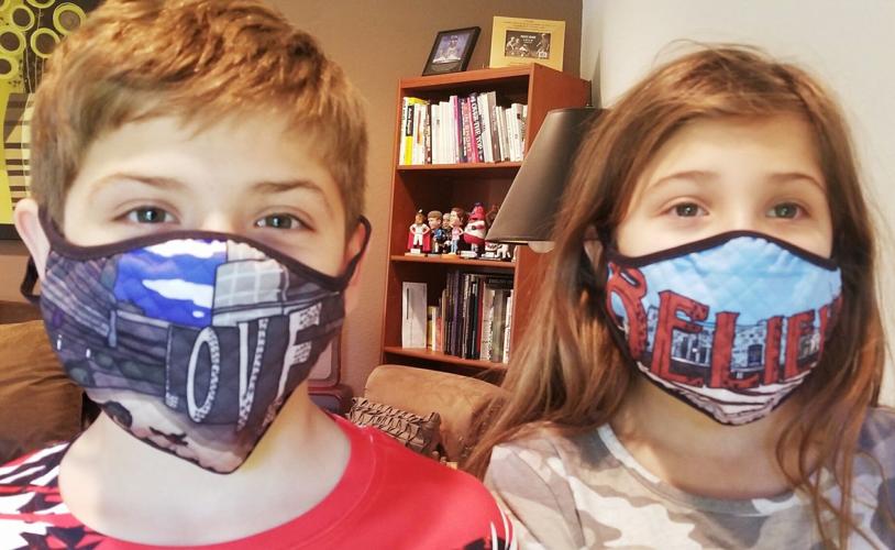 Young Artist Designs Masks to Promote Health and Safety