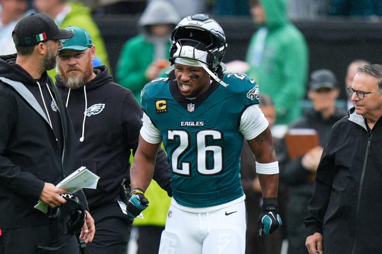 APTOPIX Rams Eagles Football