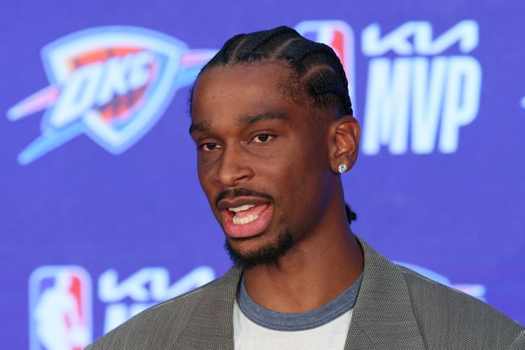 Thunder Gilgeous-Alexander MVP Basketball