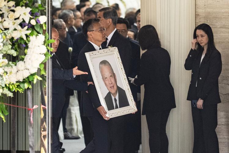 Hong Kong Tung Chee-hwa Funeral