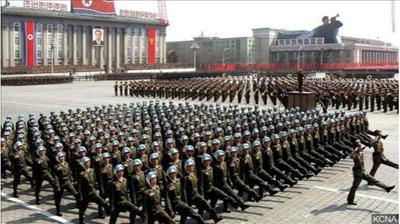 On Summit Anniversary, North Korea Vows to Build Up Military