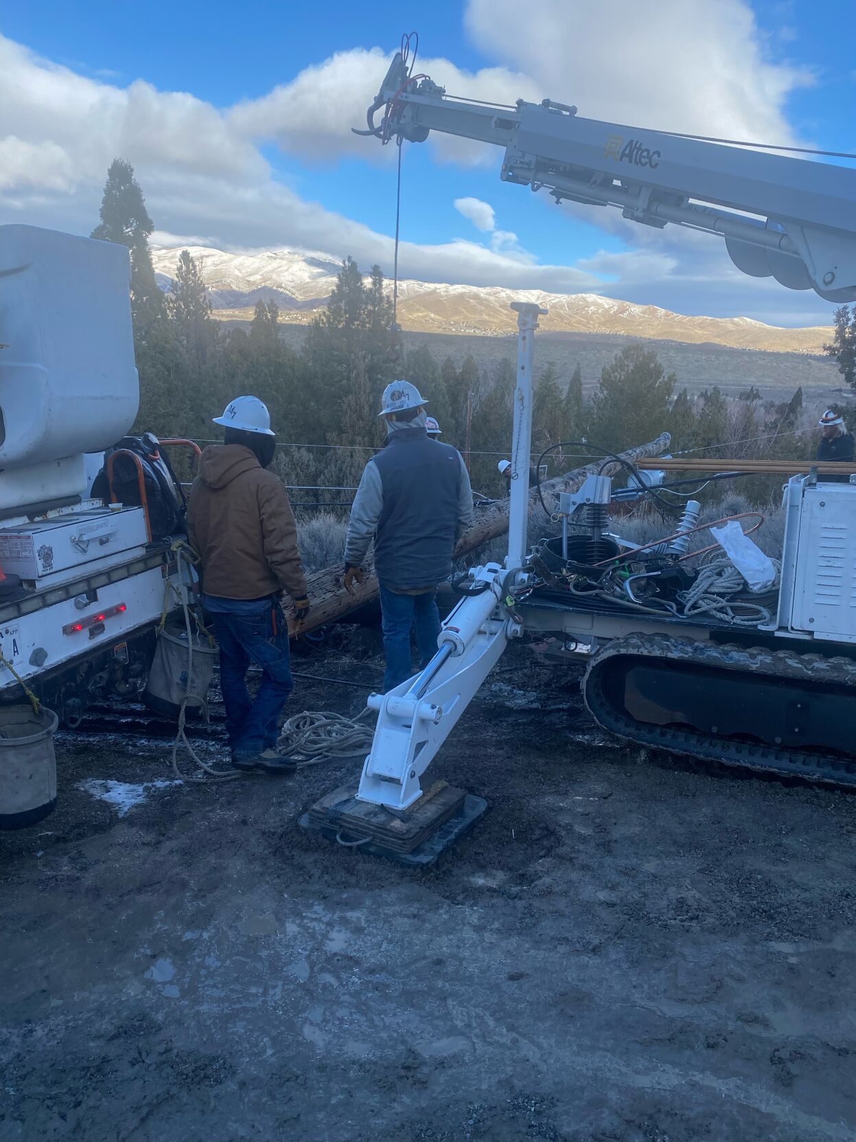 2400 Without Power in Northern Nevada after Power Poles Blown Over