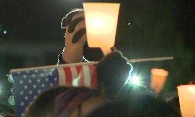 Candlelight Vigil Held at University of Nevada for Las Vegas Shooting Victims