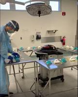 Renown Disinfecting N95 Masks With Robots And Light