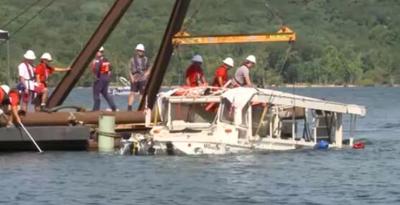 Sunken Duck Boat Raised After Deadly Missouri Accident