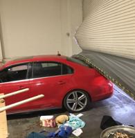 Reno Fire: Car Crashes Into Silver Legacy Loading Docks