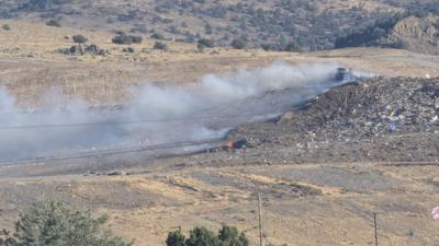 Fire at Carson City Landfill