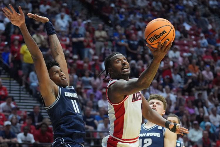 NCAA Utah St Arizona Basketball