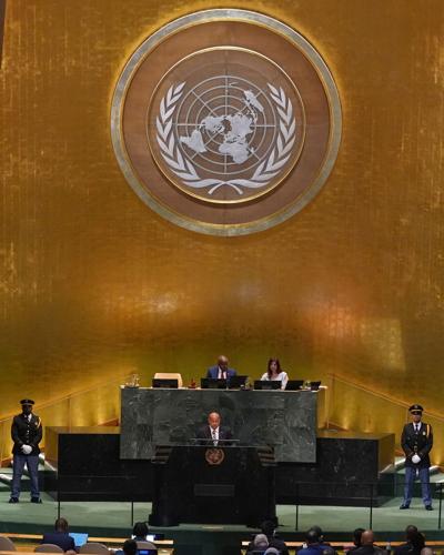 UN General Assembly Naoero