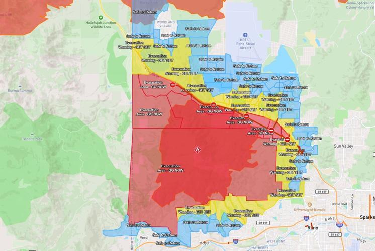 Hawk fire map