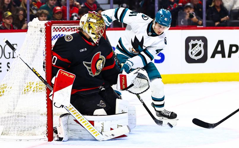 Sharks Senators Hockey