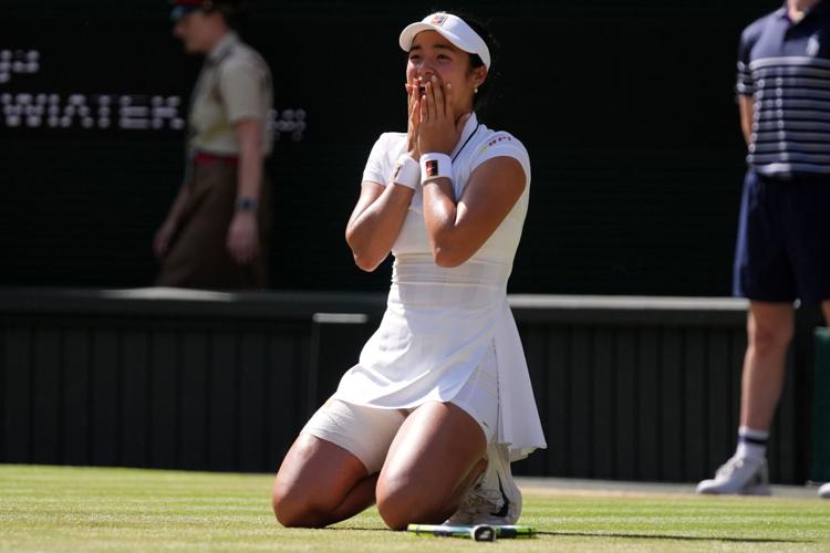 APTOPIX Britain Wimbledon Tennis