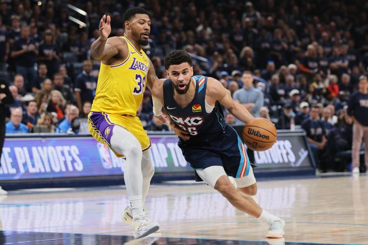 Lakers Thunder Basketball