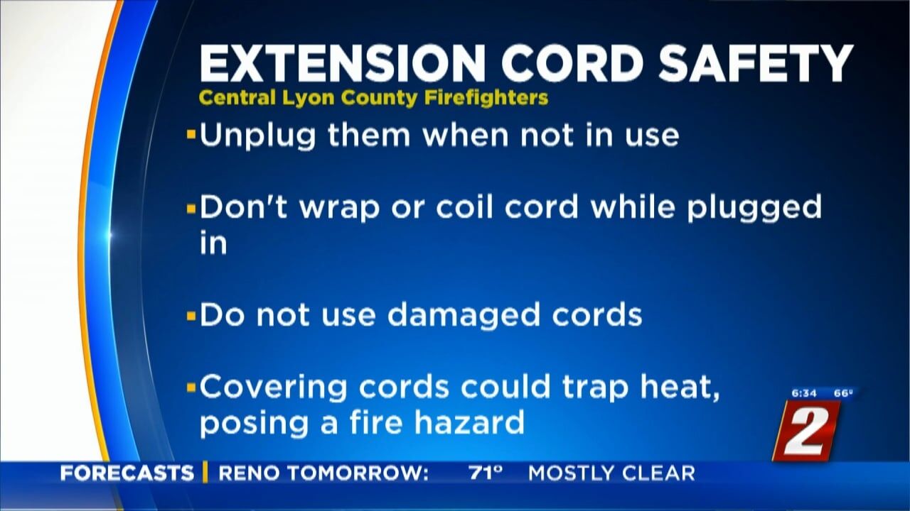 Extension Cord Fire Prevention, News