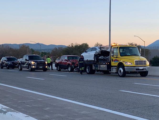 Lanes Blocked on NB I-580 near Neil Rd. for Crash