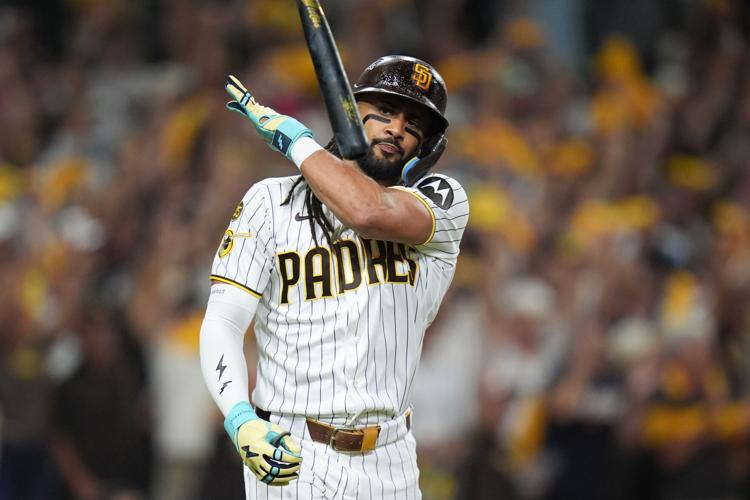 APTOPIX NLDS Brewers Padres Baseball
