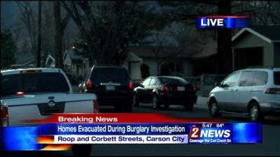 Carson City Deputies: 2 Burglary Suspects in Custody