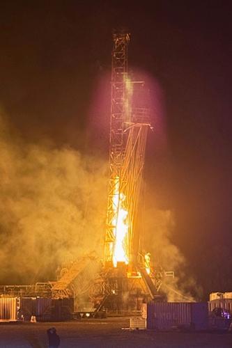 Well Site Explosion Texas