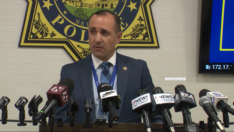 Acting Reno Police Chief Corey Solferino