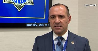 Acting Reno Police Chief Corey Solferino