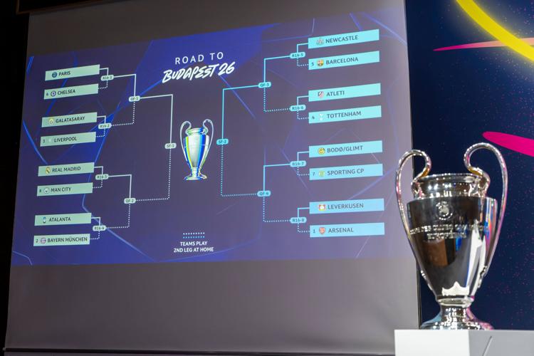 Switzerland Champions League Draw Soccer