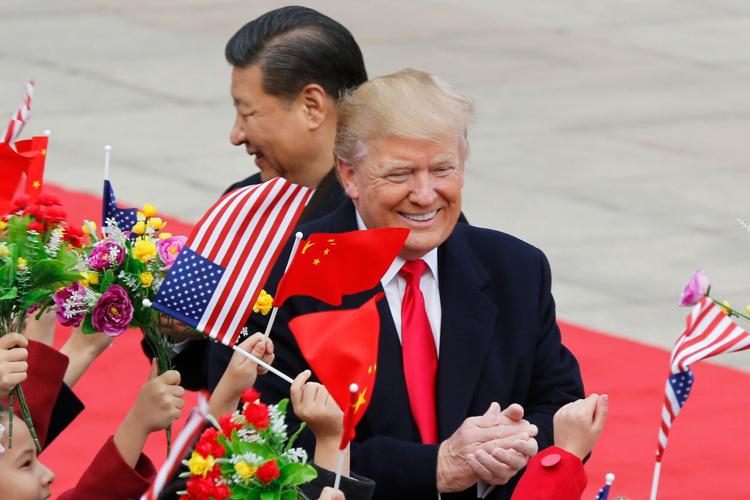 US Trump China Pomp