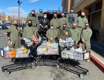 Sparks Police SWAT Team Donates To Share Your Christmas