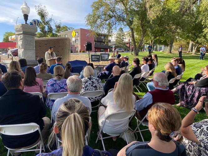 University dedicates monument at Virginia and Ninth Streets