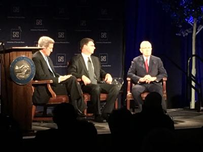 Former Senators Reid, Kerry Hold Lecture at University of Nevada