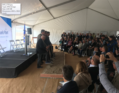 Fulcrum BioEnergy Breaks Ground on Sierra Biofuels Plant