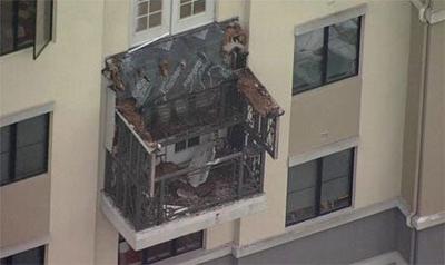 Engineer Says Berkeley Balcony Appears Small for Load