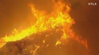 Southern California Wildfire Burns 700 Acres