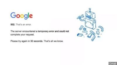 Gmail Services Outage Resolved