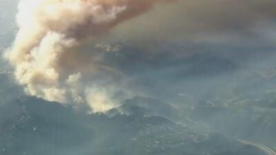 Winds & Fire Danger Hits Unprecedented High in Southern California