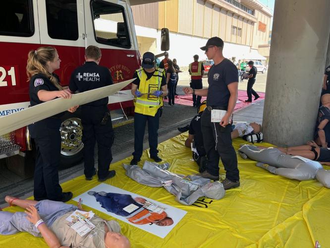 Emergency drill in Sparks