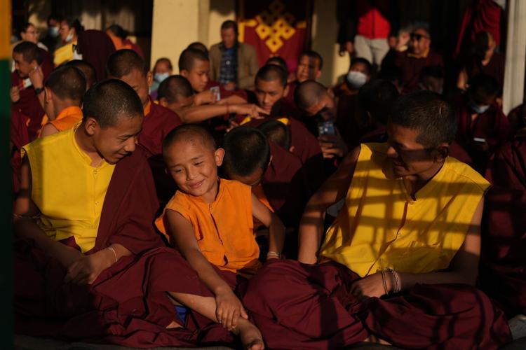 Teenage Buddhist Lama