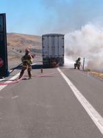 Crews Responding to Vehicle Fire, I-80 EB Right Lane Closed