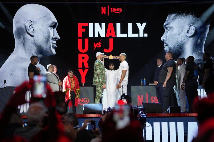 Britain Fury Joshua Boxing