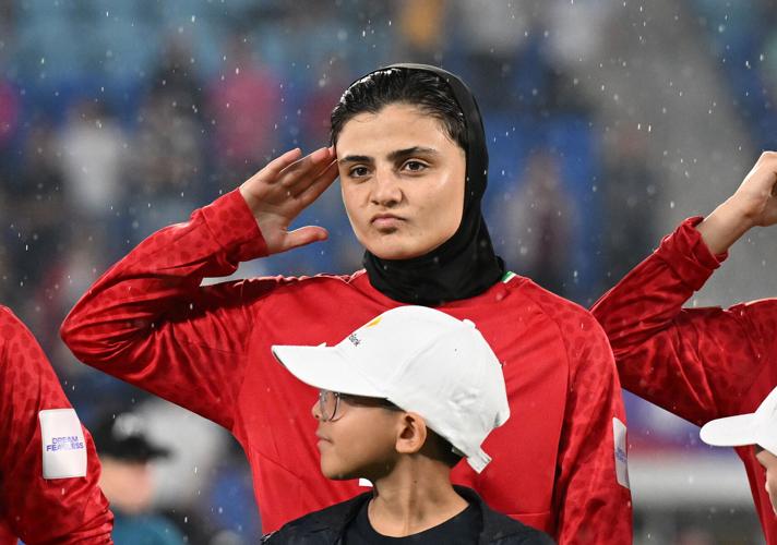 Australia Iran Soccer Women-Asylum