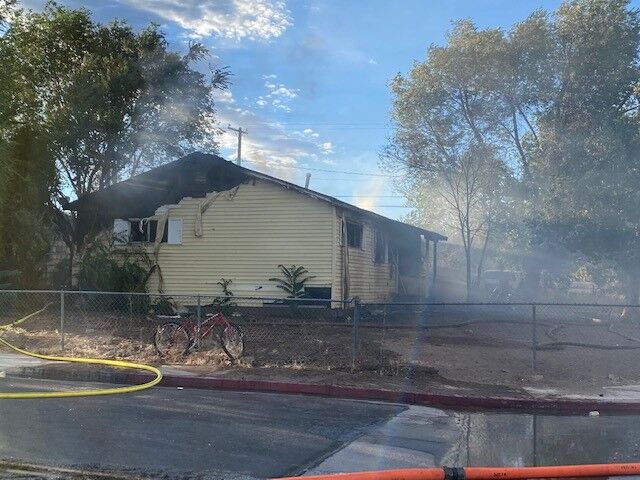 Families Displaced After Two Homes Catch Fire in Northeast Reno | News ...