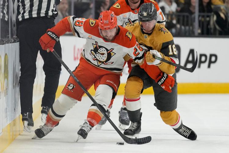 Ducks Golden Knights Hockey