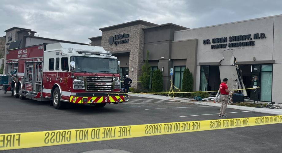 Car hits doctor's office in Reno