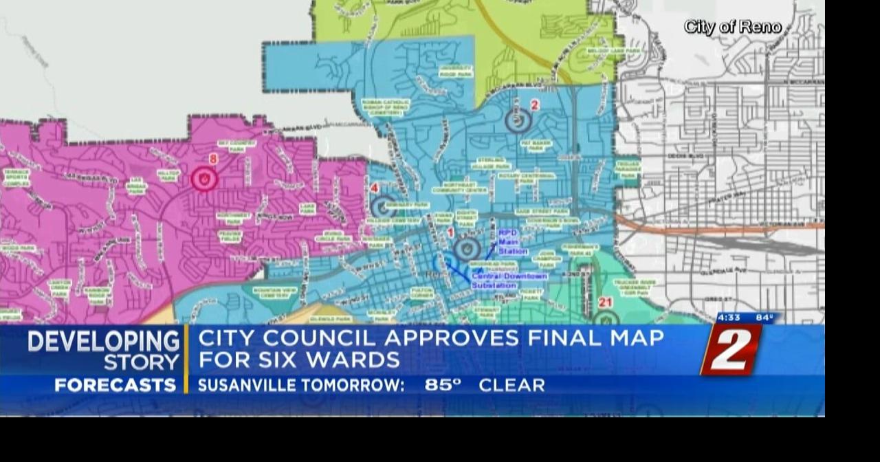 Reno Final Ward 6 Map Approved | News | 2news.com