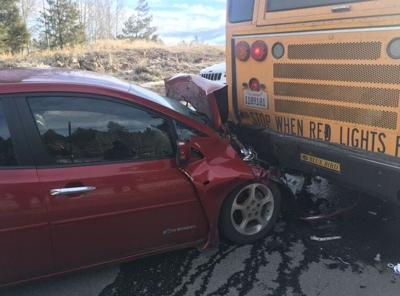 Authorities Investigate Crash With School Bus, Car in Truckee