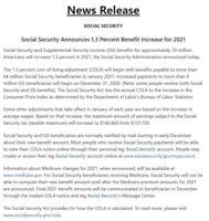 Uptick for Retiree Checks in 2021 Amid Coronavirus Worries